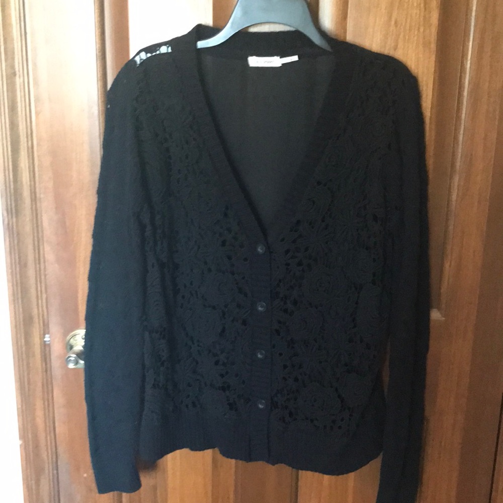 Blu Pepper black cardigan